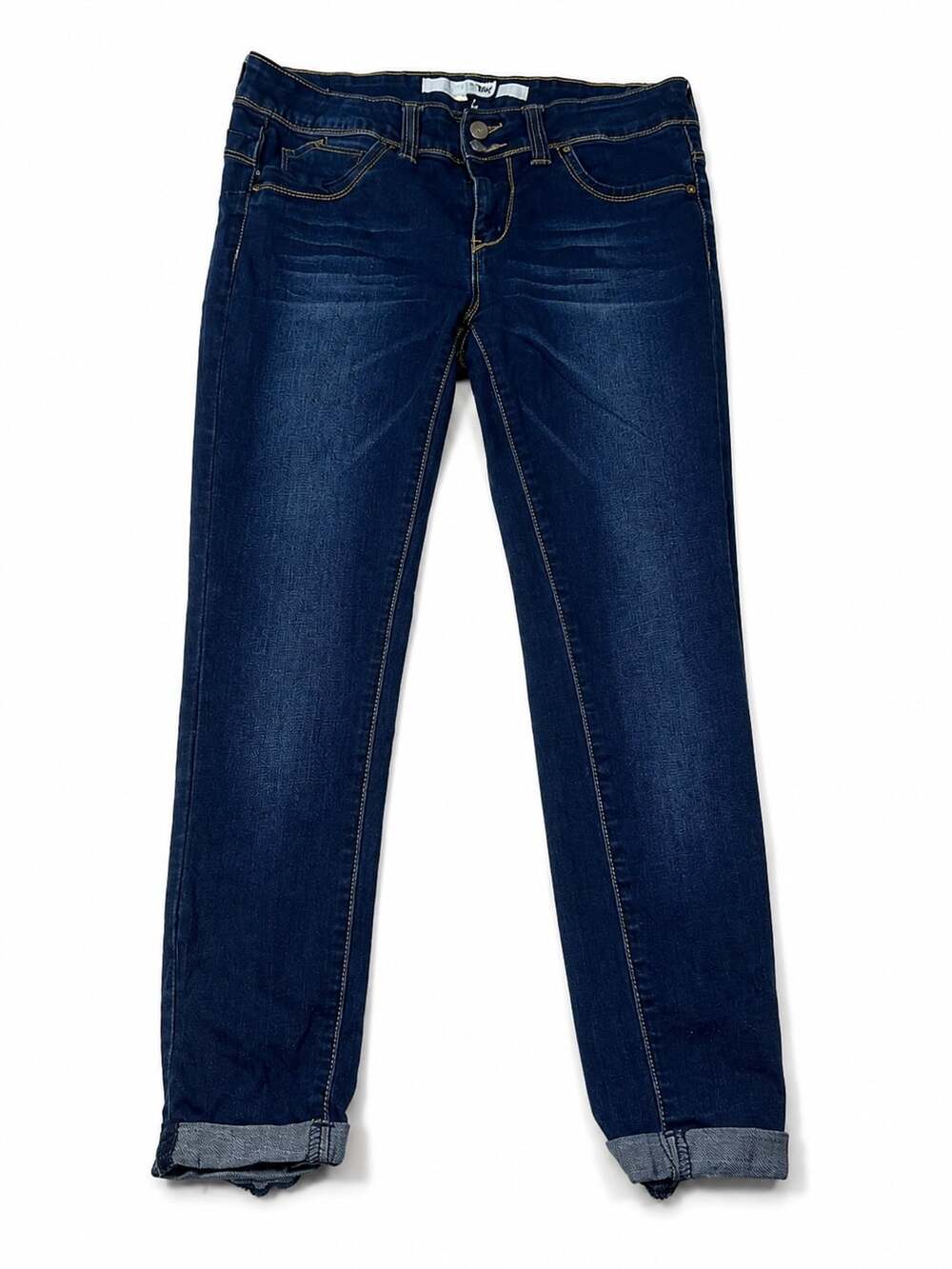 YMI Wannabebutt? Mid Rise Dark Wash Skinny Jeans Size 5